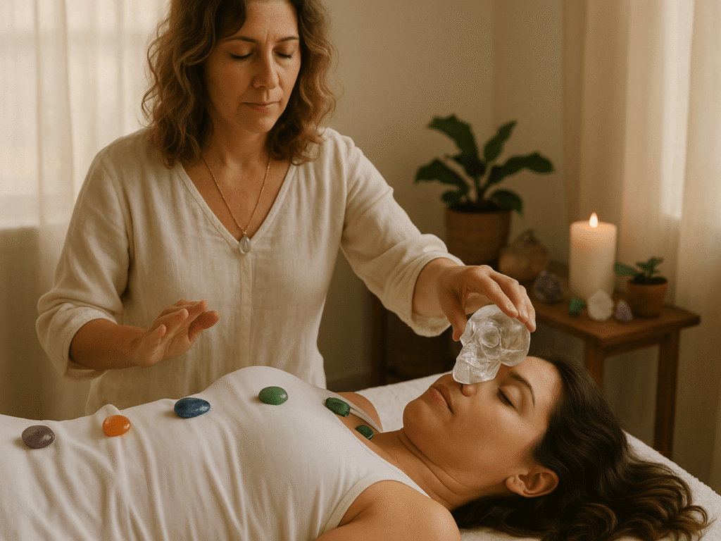 Crystal Skull Chakra Healing