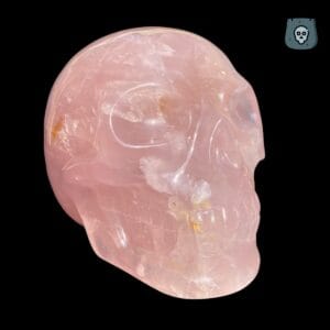 Rose quartz skull by Walmere - 2.345 kg