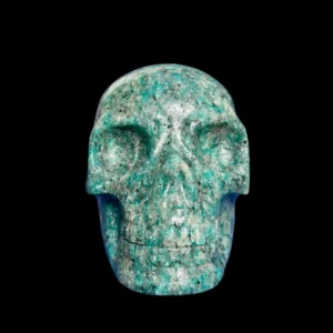 Amazonite skull