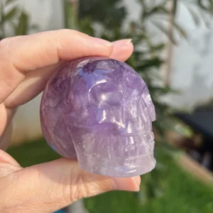 amethyst crystal skull